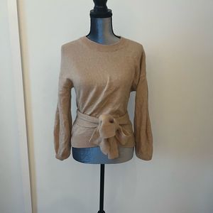 & other stories tied waist sweater